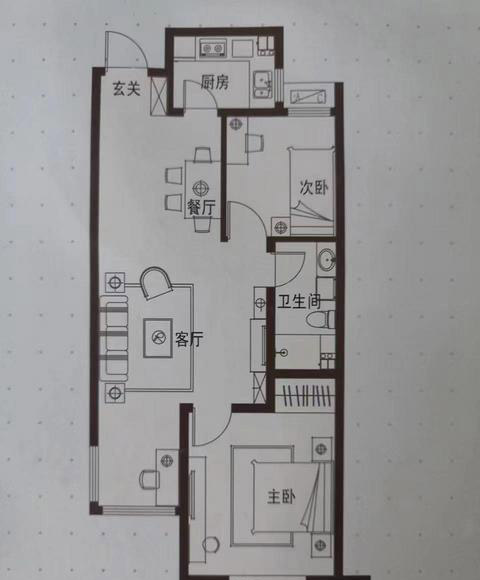地铁口5分钟!尚乐城 套二南厅精装 南北通 地铁口5分钟!尚乐城 套二南厅精装 南北通